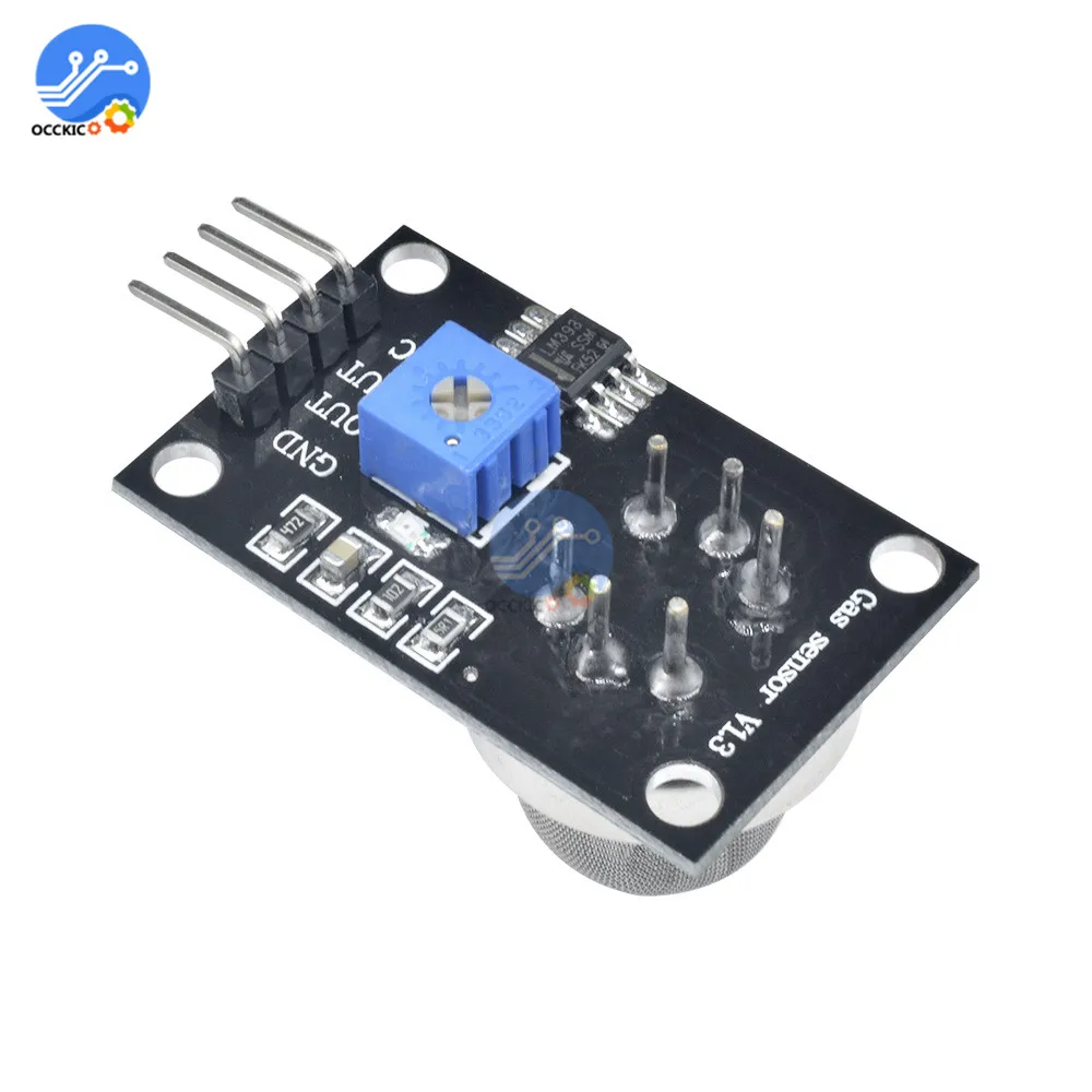 MQ 2 MQ2 датчик дыма V1.3 LPG Бутан водородный детектор модуля для Arduino TTL выход
