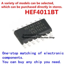 10 unidades/pacote chip hef4011bt, 653 smd hef4011 SOIC-14 quad 2-entrada nem chip lógica de portão