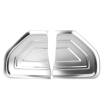 

2 pcs Car Center Console U Shape Side Panel Decor Trim chrome plated surface fit for Land Rover Range Rover Sport 14-19