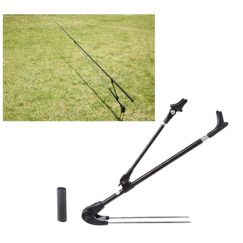 

Fish Rod Bracket Support Adjustable Angle Holder 1.7M 2.1M Fishing Telescopic Hand Tool Y4UB