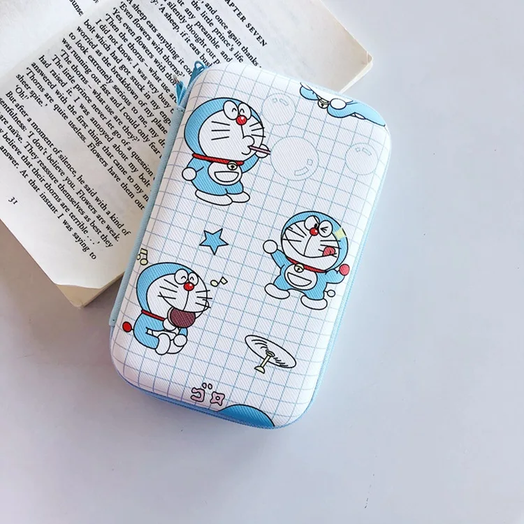 Мультфильм Микки наушники с «молнией» чехол портативная коробка для наушников из искусственной кожи мобильный мешок питания защитный USB кабель Органайзер портмоне - Цвет: 12