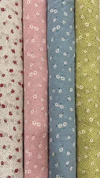 

150cm width Chiffon bead fabric small dots flowers pattern can see through for skirt suit-dress headband CH-0067