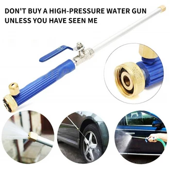 

High Pressure Water Gun 46cm Jet Garden Washer Hose Wand Nozzle Sprayer Watering Spray Sprinkler Car Cleaning Tool