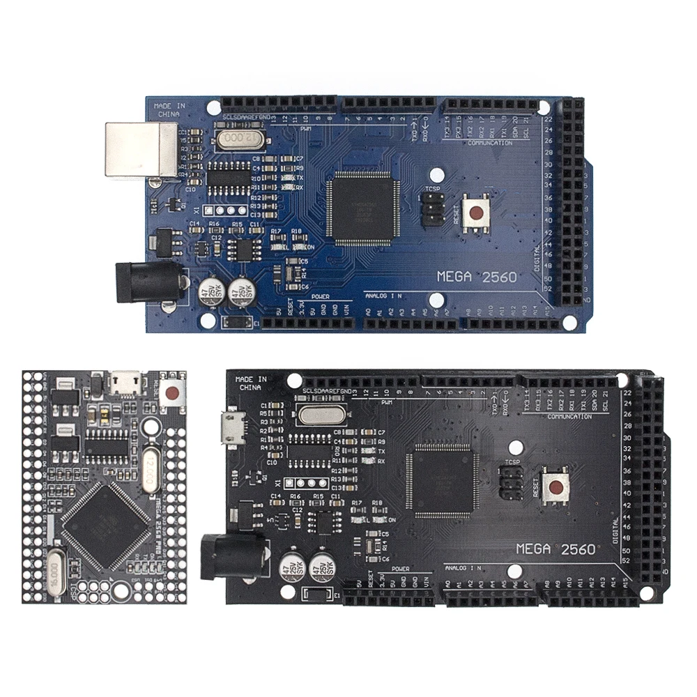 USB-плата MEGA2560 MEGA 2560 R3 (ATmega2560-16AU CH340G) AVR макетная плата для arduino | Электронные