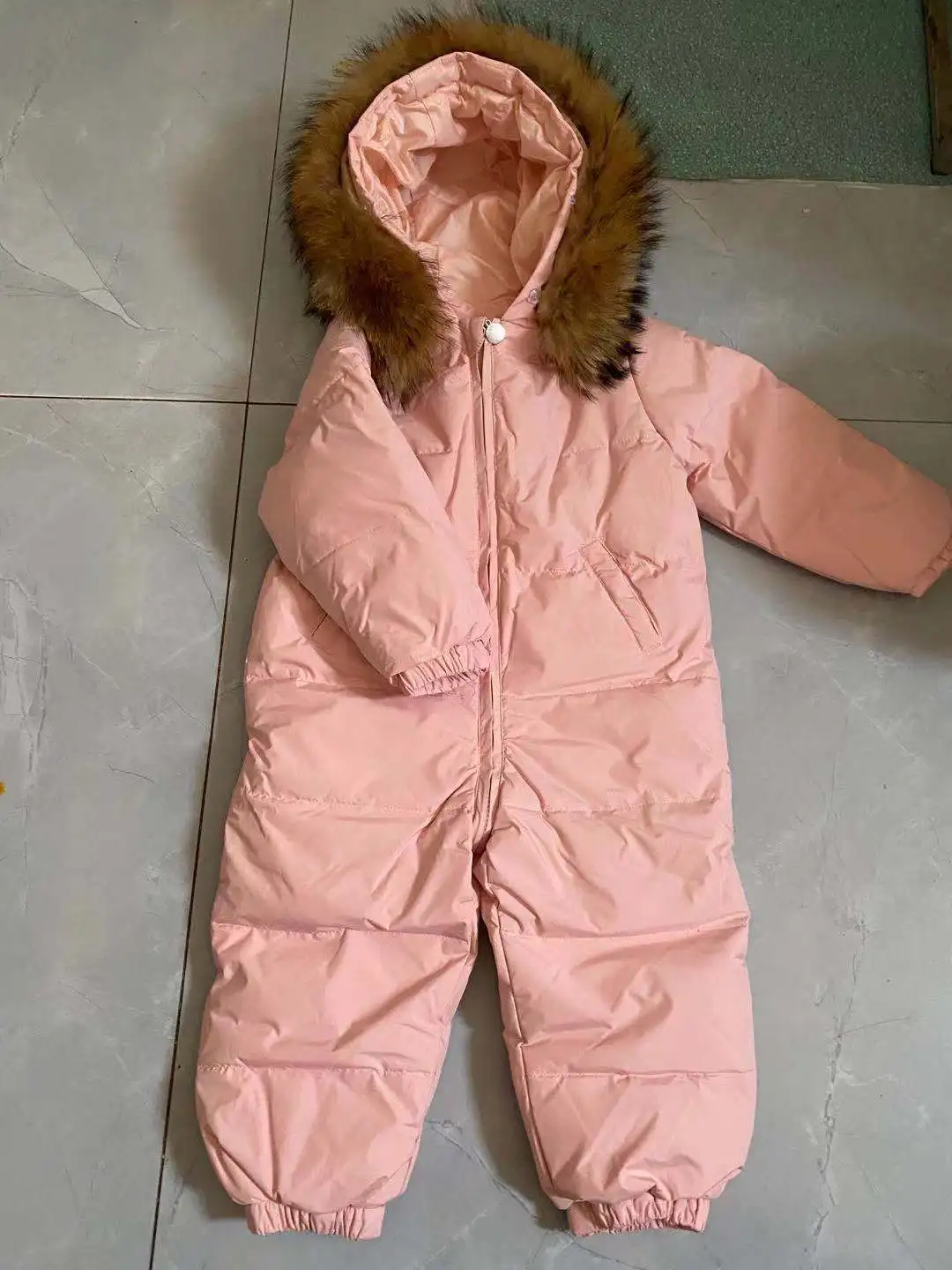 Baby Clothing Winter Overalls For Kids 90% White Down Jacket Boy Outerwear Children Coat Snow suit Girl Clothes Infant Overcoat