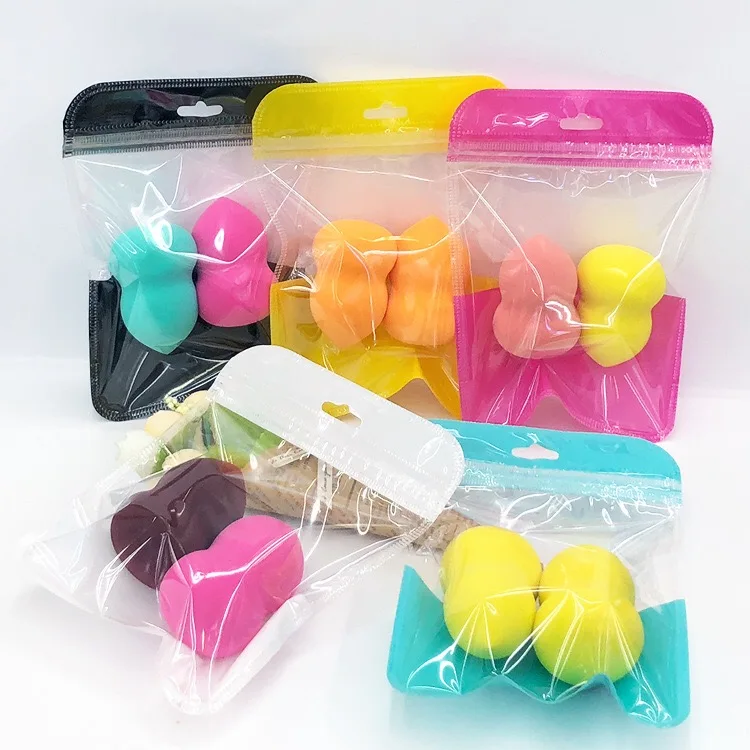 

Colorful plastic bag transparent jewelry bag gift plastic bag with zipper zip lock plastic pvc gift pouch bag with handle 500pcs