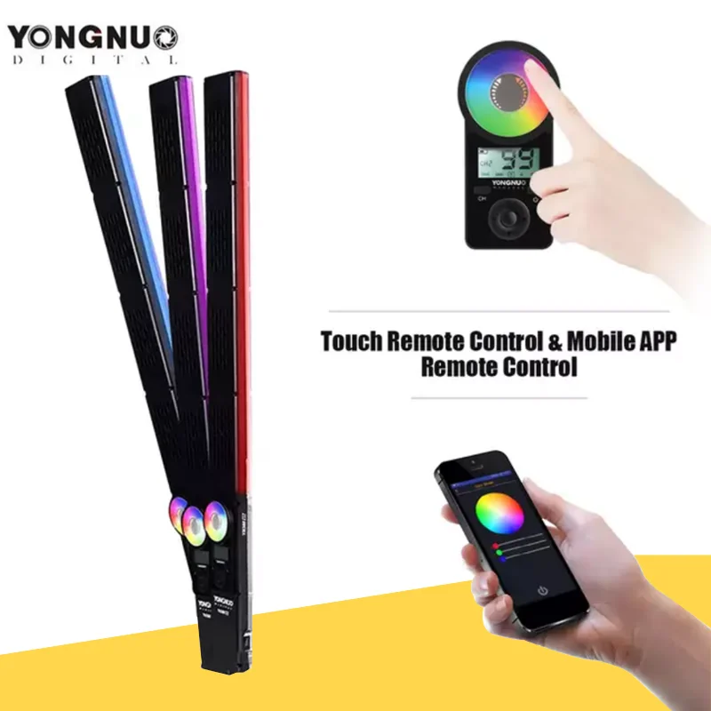 Ручной светодиодный светильник YONGNUO YN360 III для видеосъемки 3200-5500K + RGB с