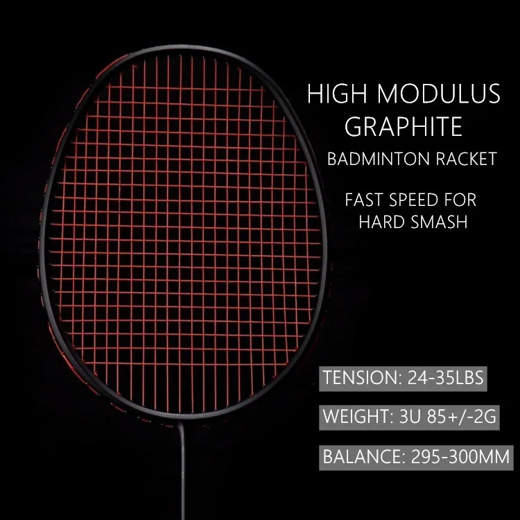 35 lbs badminton racket