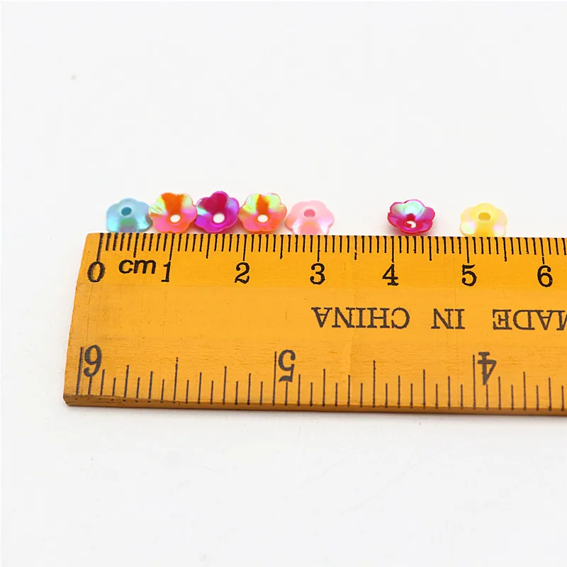 10g 6mm Flower Pvc 3D Loose Sequins DIY Crafts Sewing Clothing Accessories Confetti Nail Art Decoration Sequins Trim