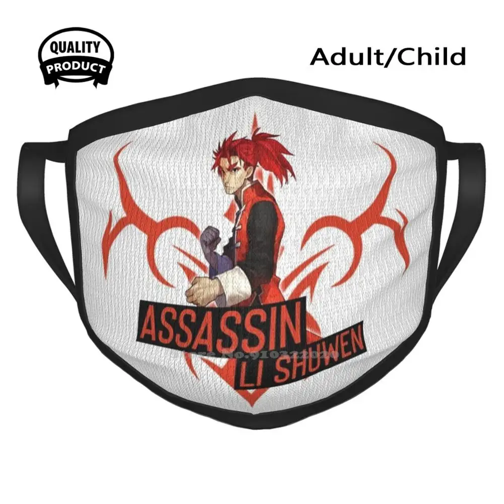 

Assassin - Li Shuwen Mouth Mask Soft Warm Face Masks Saber Atalanta Heracles Artoria Pendragon Jack The Ripper Arthur Pendragon