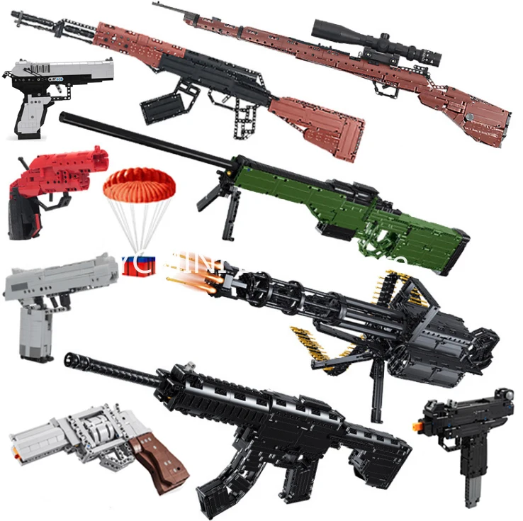 Конструктор Lego Technic Gun Desert модель орла Swat строительные блоки игрушки для