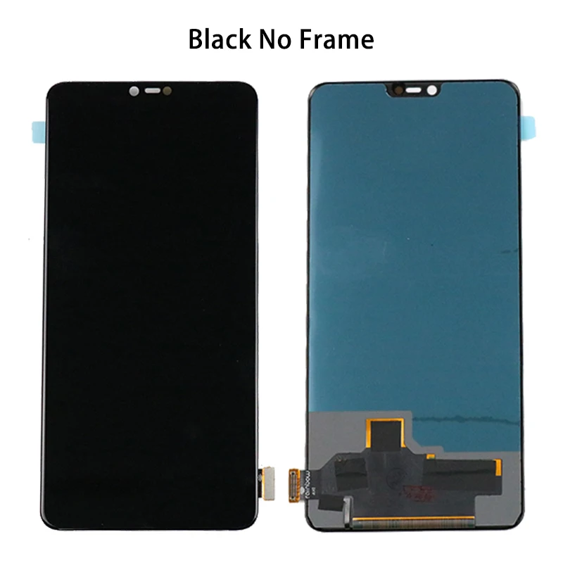 6,2" для OPPO R15 ЖК-дисплей R15 сенсорный экран с рамкой для OPPO R15 дисплей PACM00 CPH1835 PACT00 ЖК - Цвет: Black NO frame