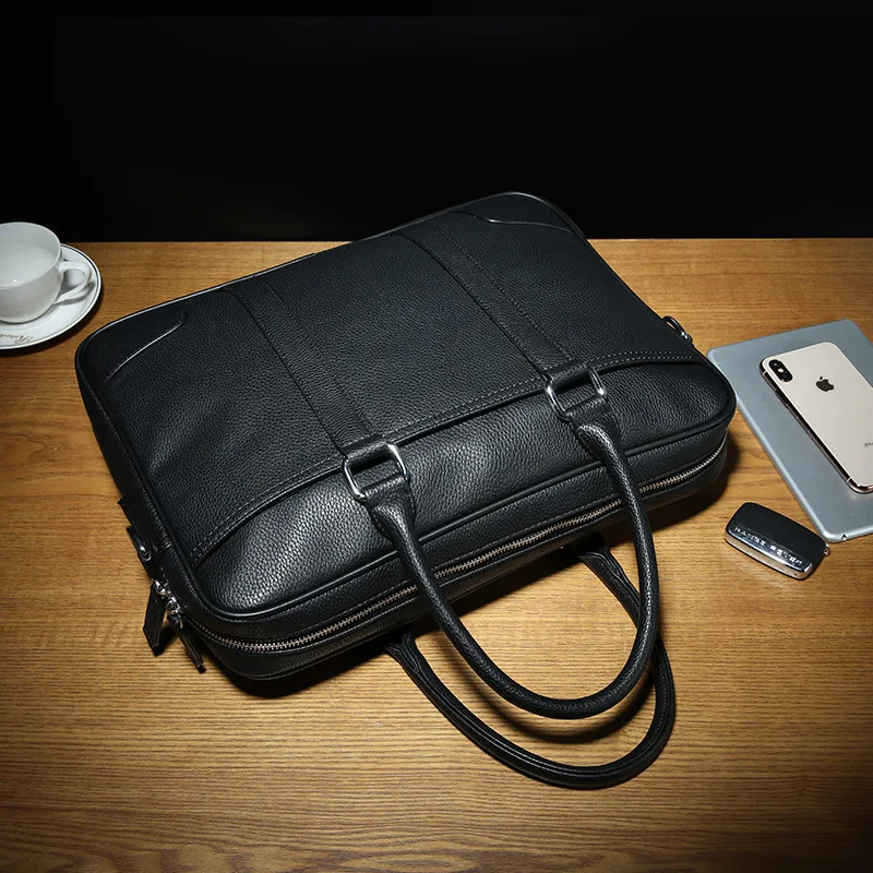 

Fashion business men's handbags briefcase business handbags
