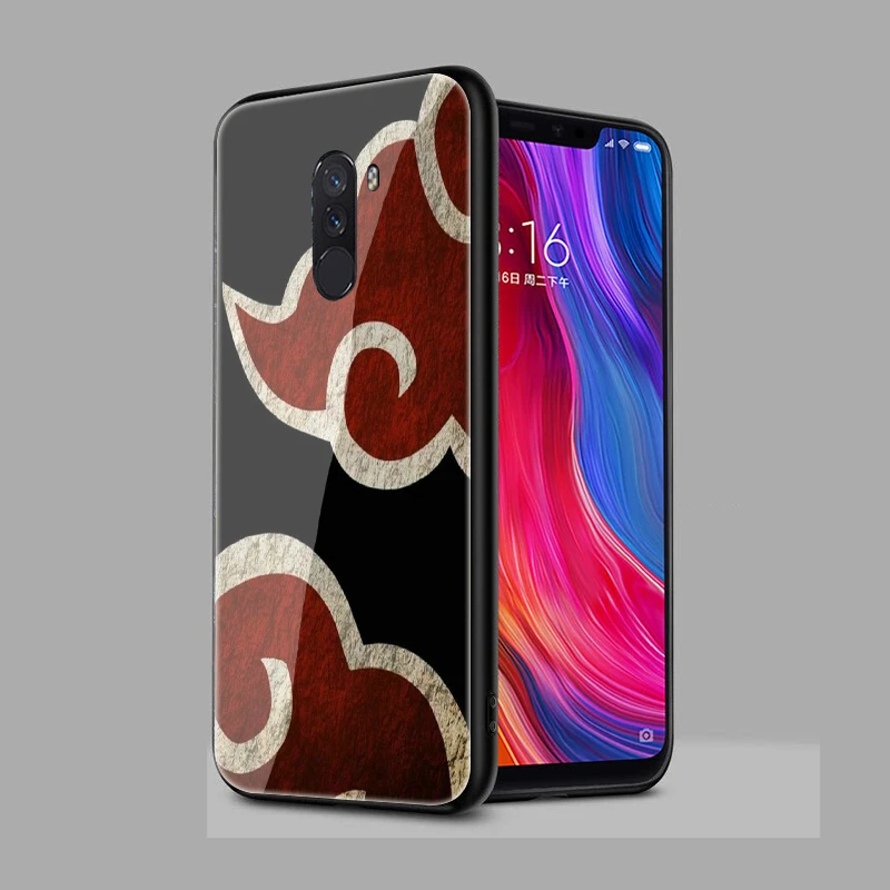 EWAU ботинки в стиле аниме «Naruto чехол из закаленного стекла для телефона для Xiaomi 5X6X8 Lite 9 A1 A2 F1 Redmi 4X 6A Примечание 5 6 7 pro