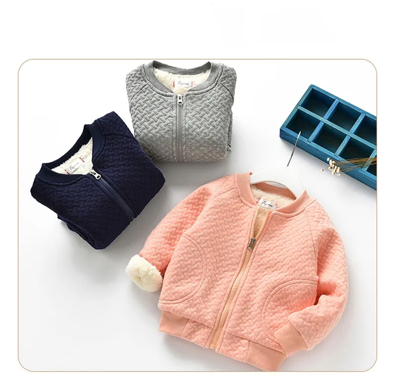 Зимняя толстовка с капюшоном и ушками для маленьких мальчиков девочек топы