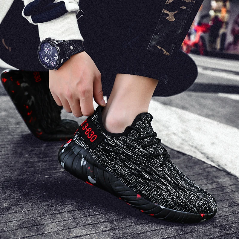 Летняя мода официальный оригинальный ультра легкая дышащая Yeezys Air 350 Boost V2 мужские кроссовки Студенческие Спортивные кроссовки