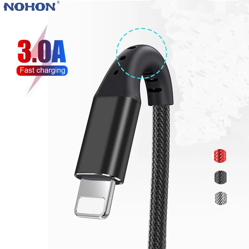1 м USB кабель для зарядки и передачи данных для iPhone 7 8 6 S 6 S Plus 5S X XS MAX XR для iPad Mini IOS 12 кабели для быстрой зарядки мобильных телефонов