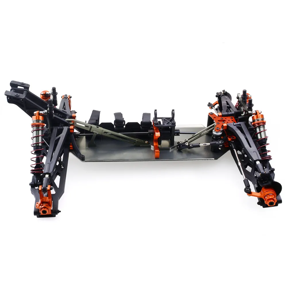 Заказной ZD гоночный 9021 RC автомобиль V3 1/8 4WD 80 км/ч бесщеточный комплект рамы без электронных деталей