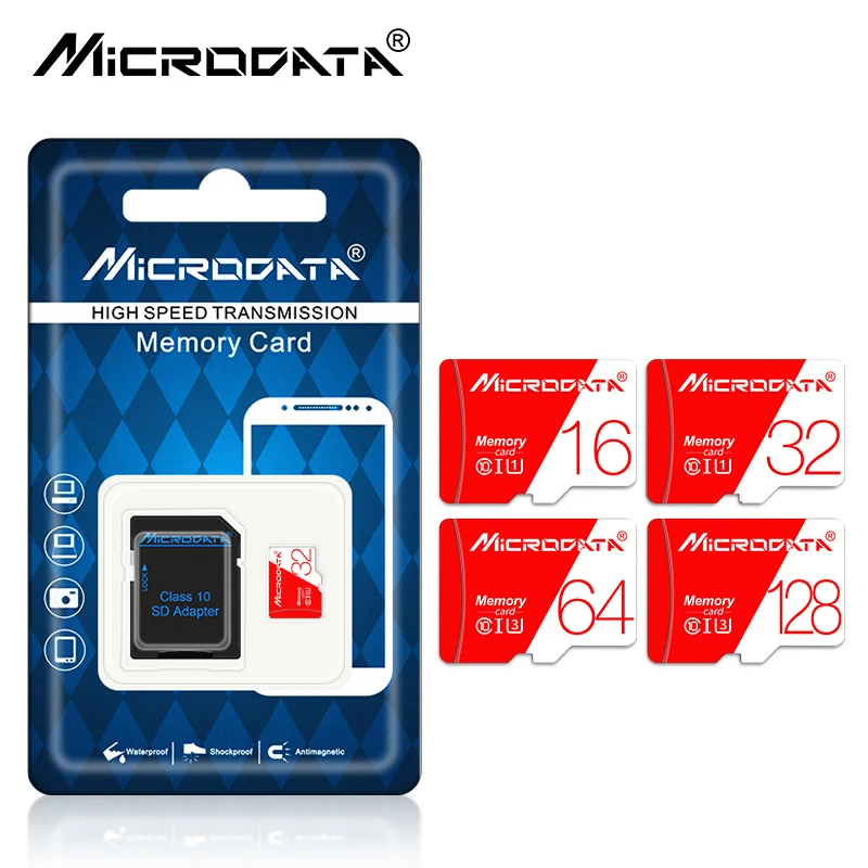 Лидер продаж Micro SD TF карта 8 16 32 64 128 256 ГБ высокоскоростная памяти cartao de memoria Microsd flash