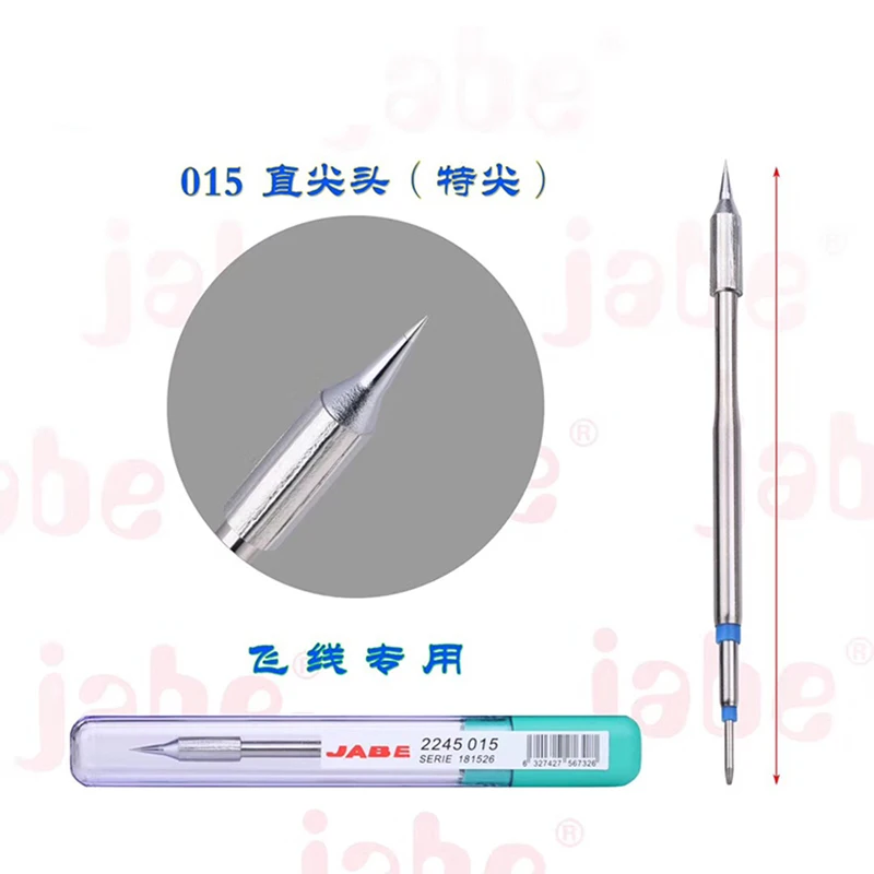 Easyfix jabe UD1200 Железный кончик паяльника сопло для материнская плата для iphone отпечатков пальцев Летающий провод сварочный инструмент ремонт - Цвет: 015SUPER SHARP