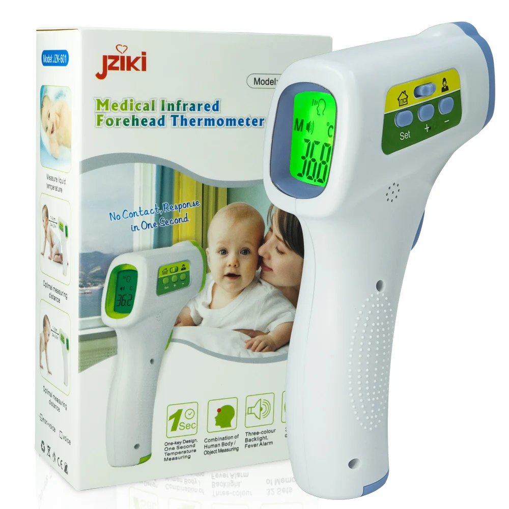 

2020 Non-Contact Forehead Thermometer, Ear Infrared Thermometer Digital with LCD Display Ideal for Baby Kid Children, Adults