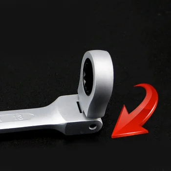 

Hand Tools Ratchet wrench Replacement Accessories Flexible 8-19mm Spanner