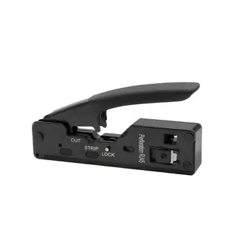 

Network Crimper Cable Stripping Plier Stripper 5/6/7 Types of Crystal Head