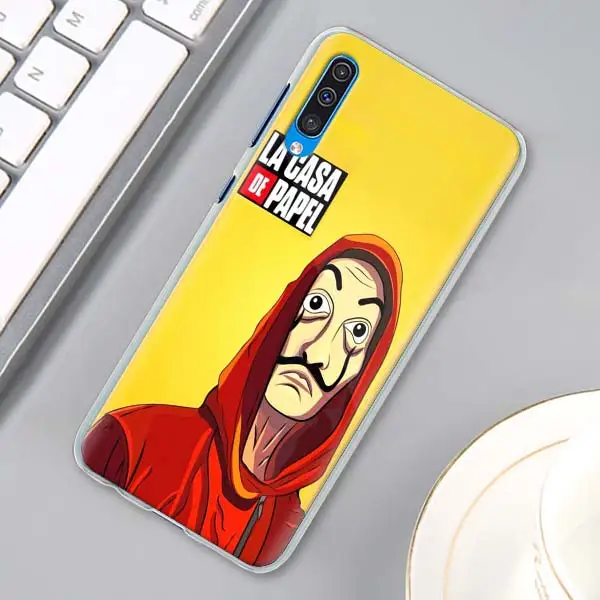 LA Casa De Papel чехол для samsung Galaxy A10s A20e A30 A40 A50 A50s A60 A70 A80 A6 A8 плюс A7 A9 в твердом переплете - Цвет: H11