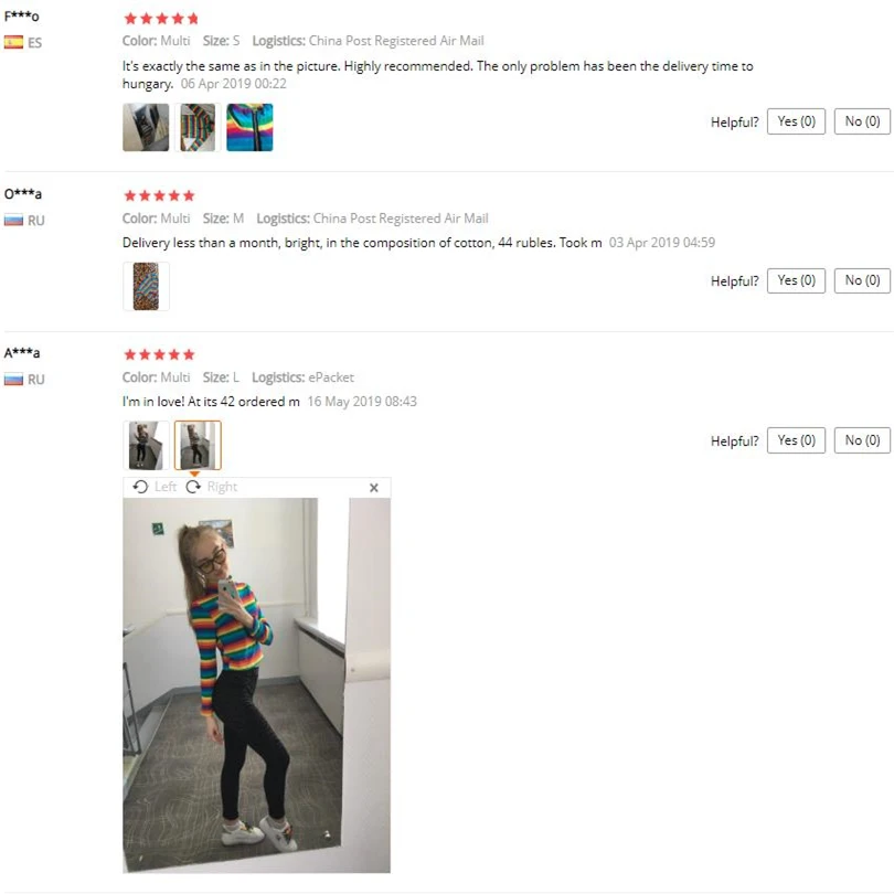 T-shirt Women Fashion Womens Long Sleeves Turtleneck Rainbow Color Zipper Tops T shirt Das Mulheres Dropshipping 40AT1307