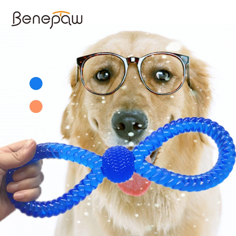 

Benepaw Durable Interactive Pet Toys For Small Medium Big Dogs Play Chew Safe Bite-resistant Teeth Cleaning Puppy Tog Dog Game