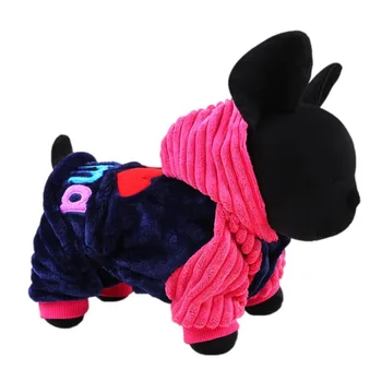 

Pet Dog Coats Fashion I Love Papa And Mama Winter Clothing For Pet Small Large Dog Letter Printing Jackets For Chihuahua