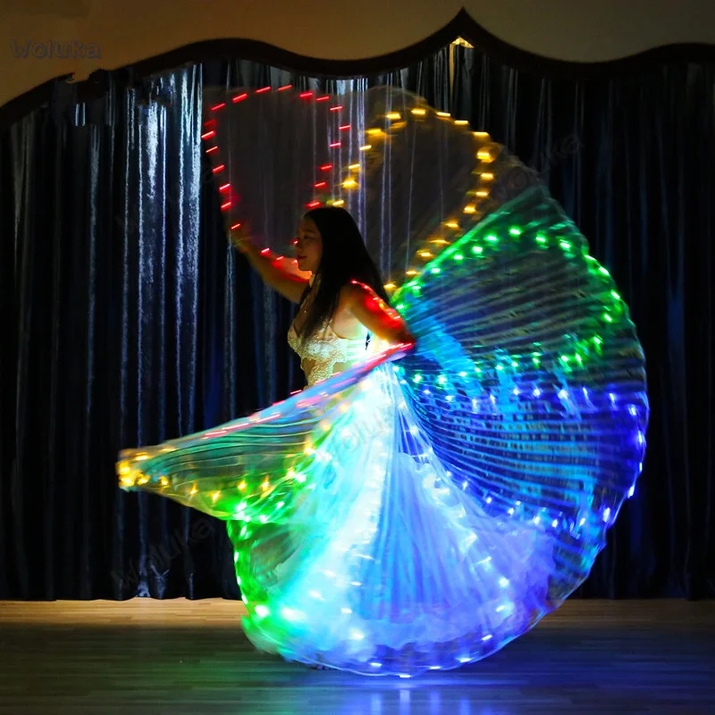 LED Glowing Five-Color Dance Wings Color Props Belly CD50 W02 | Лампы и освещение