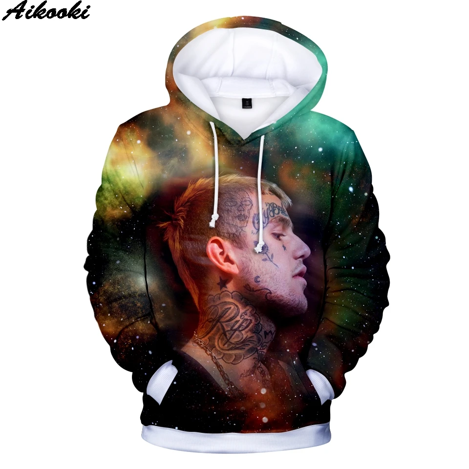 Популярные толстовки с капюшоном lil peep 3D мужские женские детские модные в стиле