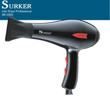 Surker, электрический фен, SK-3900, складная ручка, 3000 Вт, мощность, холодный, горячий воздух, отрицательные ионы, Формирующее сопло
