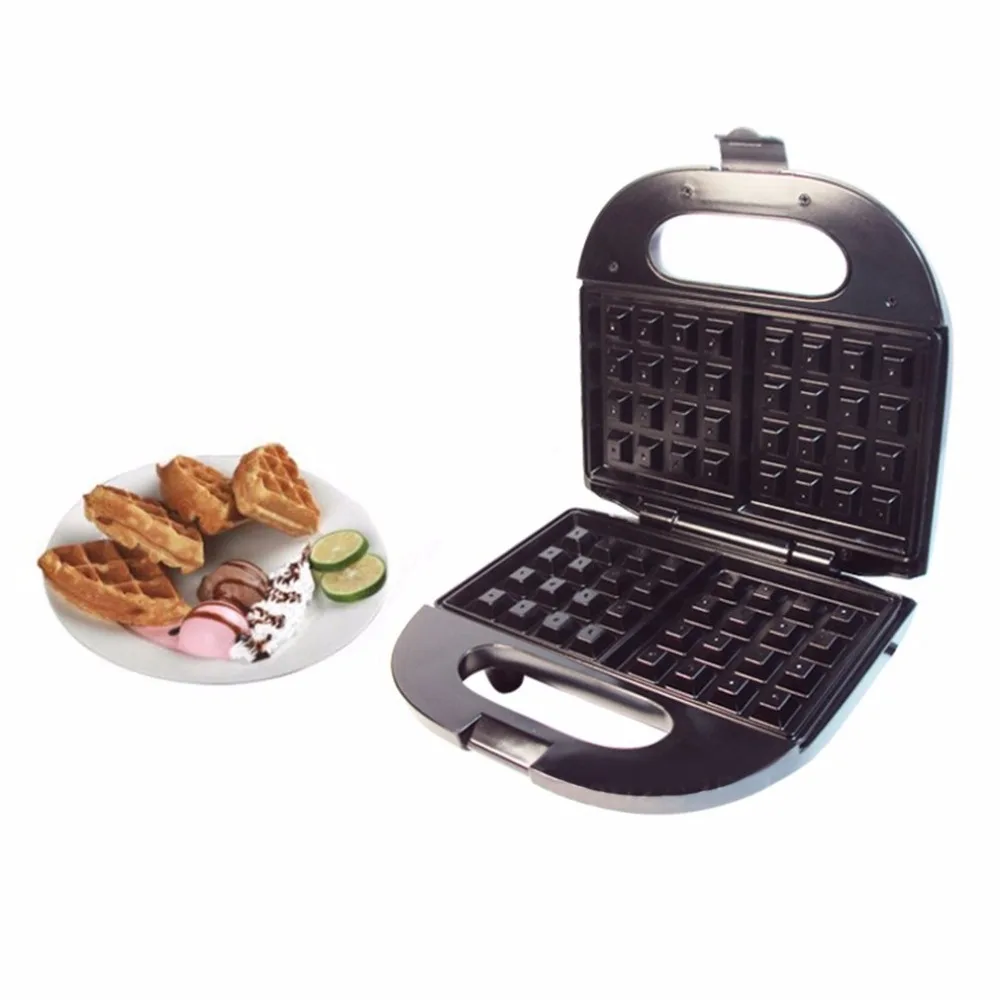 

Multifunctional Waffle Maker EU Plug Home Muffin Machine Kitchen Use Updated Version Stainless Steel Auto Temperature Control