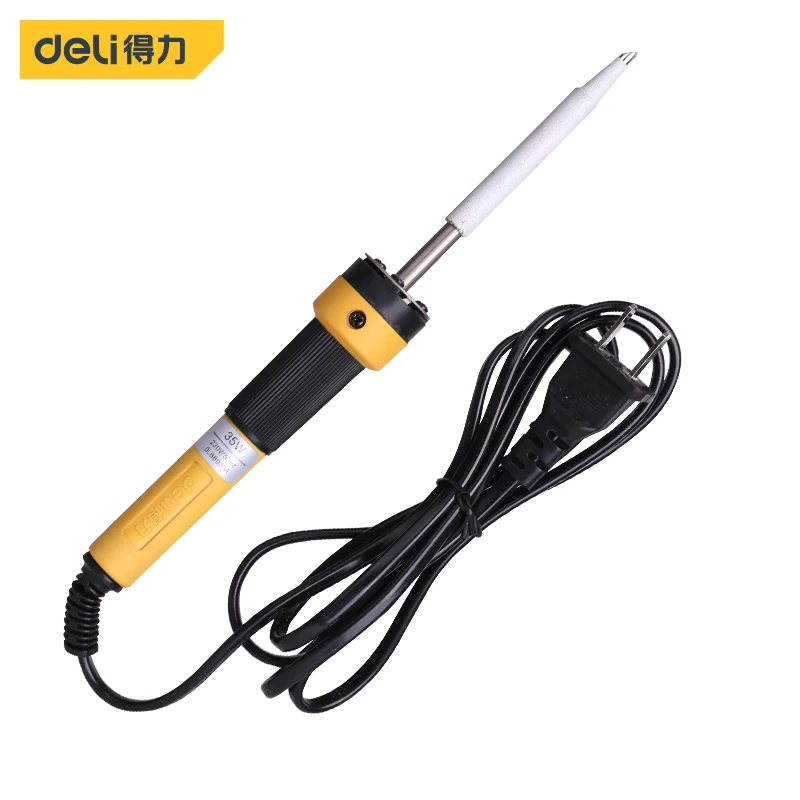 Deli DL88035A 35W Internal Heating Electric Soldering Iron Stainless Steel Material DIY Tools Electrician Tools Electrical Tools
