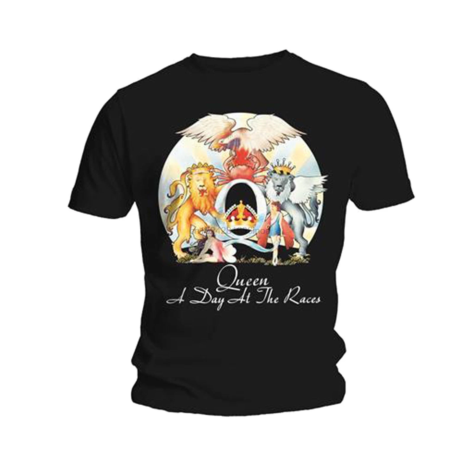 Queen A Day на гонках Фредди Меркьюри рок Лицензированная Футболка мужская летняя