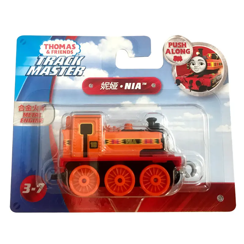 Томас и Друзья Джеймс двигатель Гордон Генрих Белль мини поезда железнодорожные аксессуары классические игрушки металлический материал игрушки для детей - Цвет: NIA-FXX02