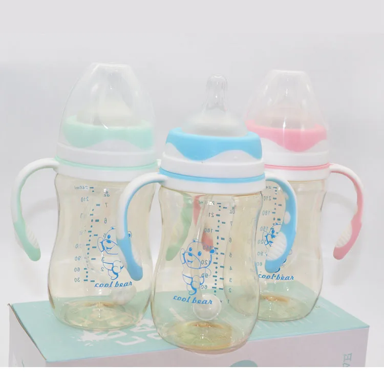 

Ku zi xiong BABY'S Feeding Bottle PPSU Milk Bottle Wide Aperture Newborns Feeding Feeding Bottle Shatter-resistant