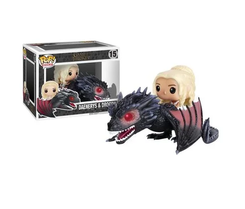 Funko POP Игра престолов дрогон Джон Арья Старк снежная ночь персонаж Детская Коллекция Модель игрушки Рождественский подарок трон