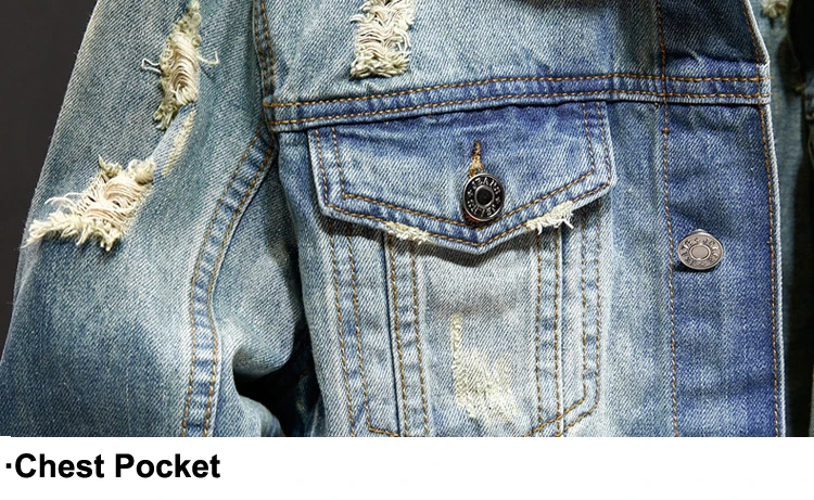 Джинсовые куртки для мужчин, ковбойская приталенная куртка-бомбер, Мужская рваная джинсовая куртка в стиле хип-хоп, уличная одежда, пальто, Chaqueta Hombre 4XL