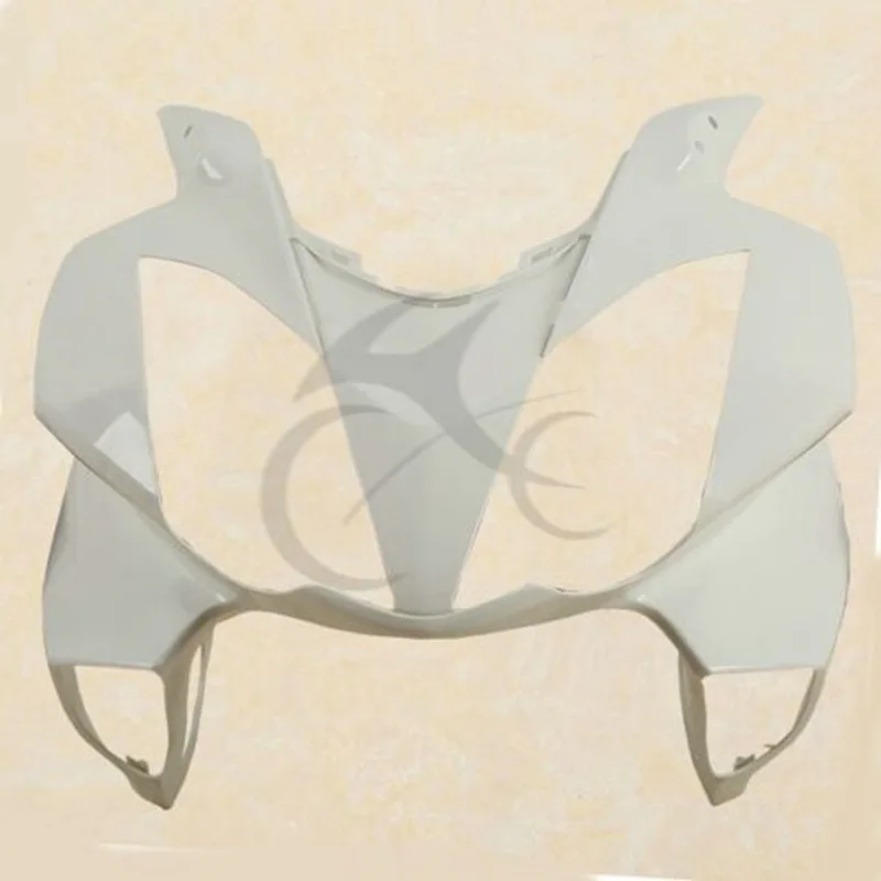 Motorcycle ABS Unpainted White Upper Front Fairing Cowl Nose For HONDA VFR800 VFR 800 02-12 11 10 09 08 07 06 | Автомобили и