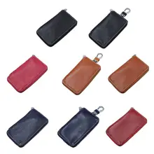 Держатель для карт, Автомобильный ключ, кошелек, сумка, чехол, брелок, кошелек, кожа