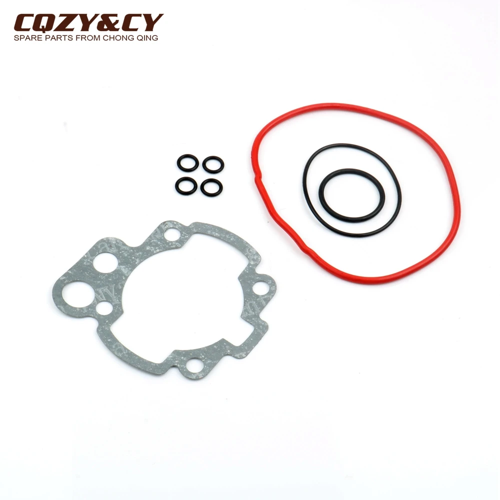 Motorcycle AM6 50 70cc 90cc Top Gasket Sets engine gasket set 2 stroke top end kit For PEUGEOT XP6 XR6 AM4 AM5 50cc Minarelli 2-Stroke