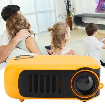 

Mini Portable Projector Household Projectors 320 x 240 Resolution with 2-Inch LCD Screen (100-240V) US/EU/AU Plug