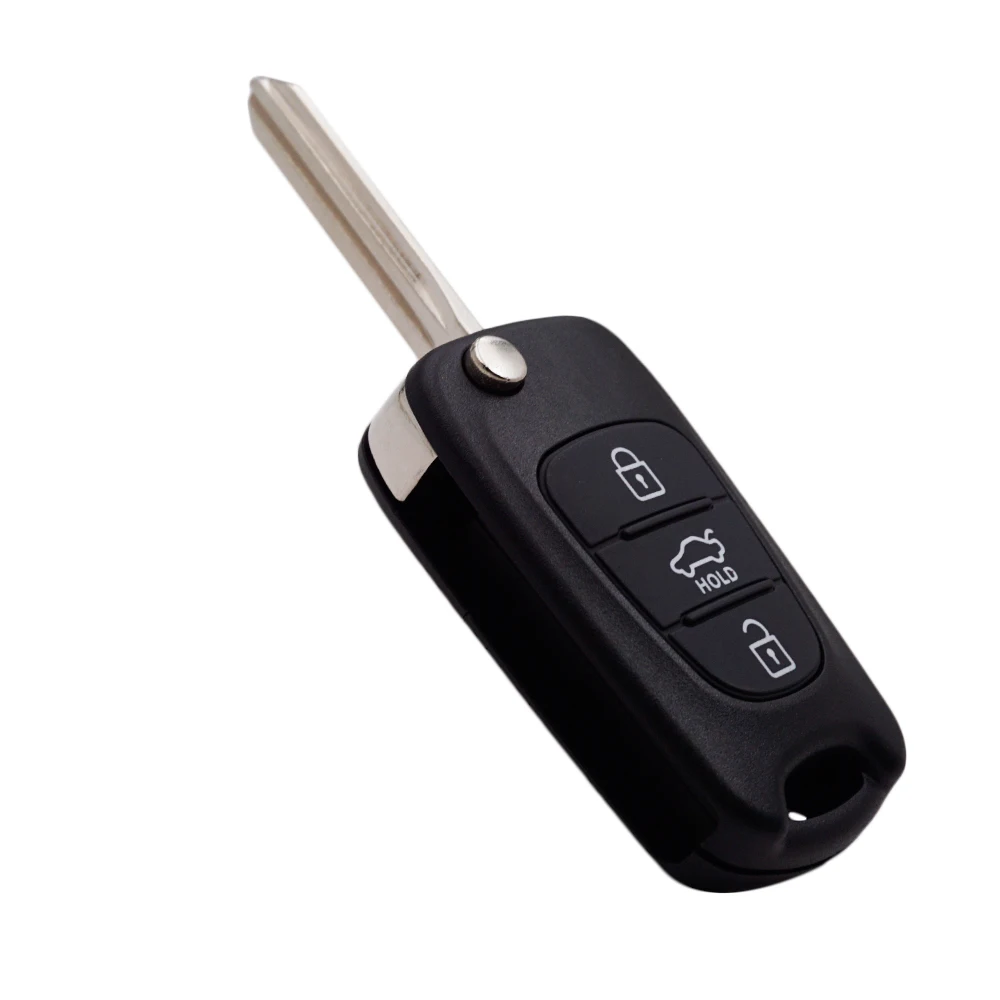 Cocolockey 3Buttons Folding Flip Remote Key Shell for Hyundai I30 IX35 Kia K2 K5 Entry Fob Auto Replacement Parts NO LOGO KiaKey Cocolockey 3Buttons Folding Flip Remote Key Shell for Hyundai I30 IX35 Kia K2 K5 Entry Fob Auto Replacement Parts NO LOGO KiaKey