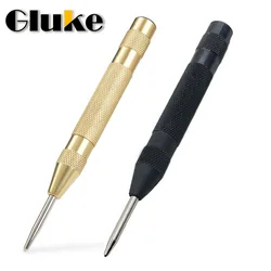 Centro perfurador super forte automático e geral perfurador central ajustável mola carregada de metal broca ferramenta pino agulha