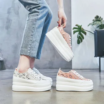 

2019 autumn new fashion simple thick sole casual shoes women leather comfortable wild flat shoes