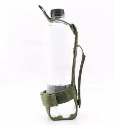 OD Тактический Molle портативный мешок для бутылки воды камуфляжная бутылка сумка Военный Открытый чайник для воды пакет для кемпинга аксессуары - Цвет: OD