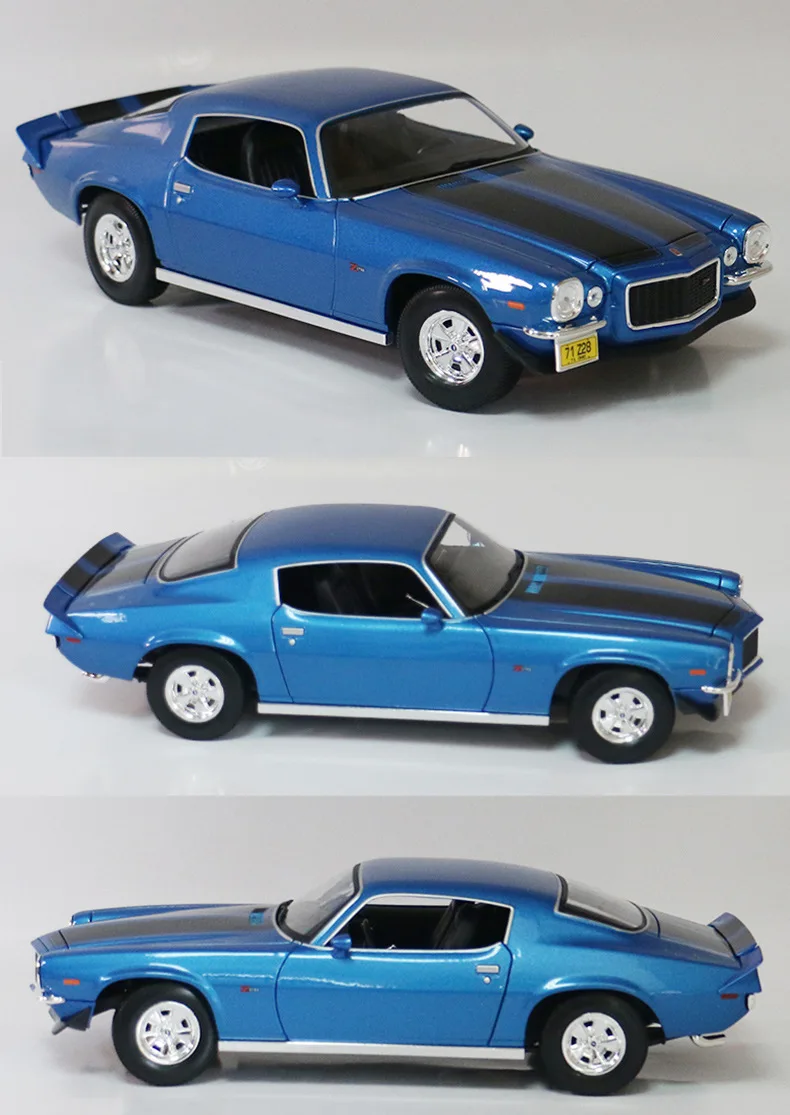 Maisto 1: 18 1971 Chevrolet Camaro модель сплава Модель автомобиля классическая модель автомобиля